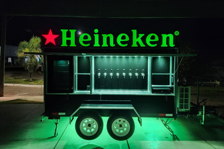 Beer Truck Beltrailer