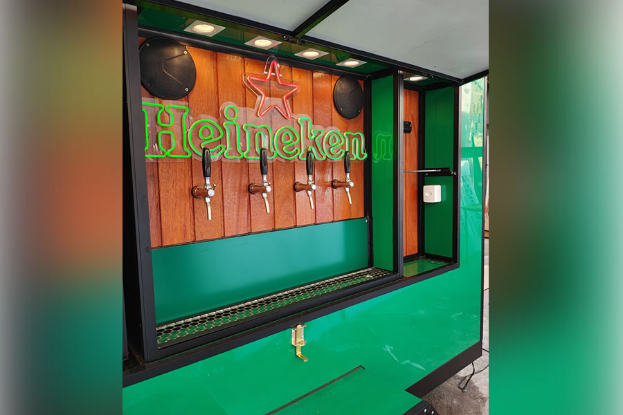 Beer Truck Beltrailer