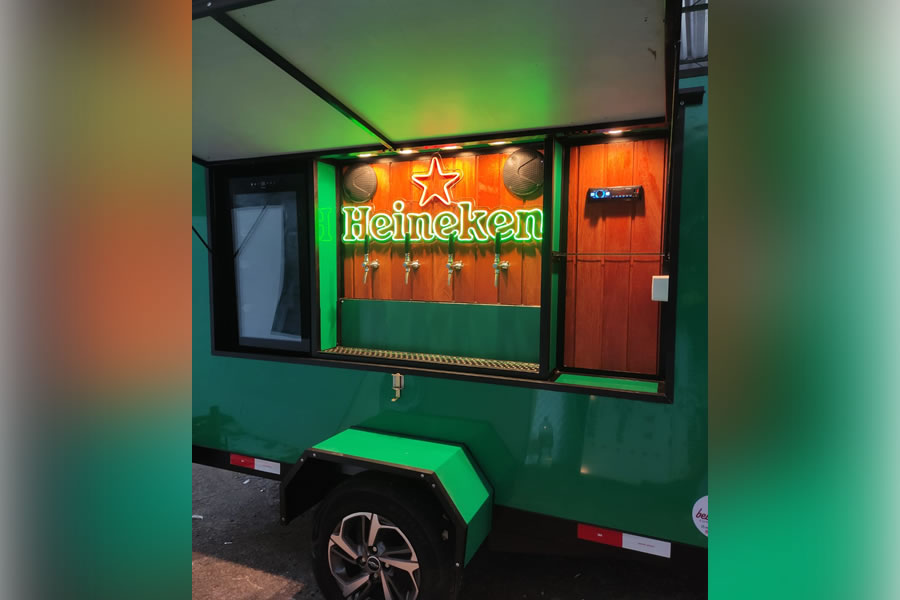 Beer Truck Beltrailer