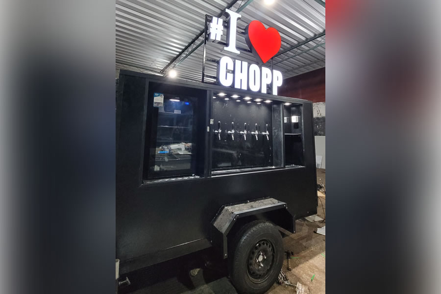 Beer Truck Beltrailer