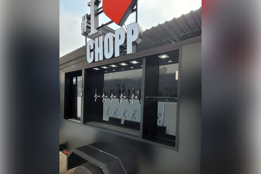 Beer Truck Beltrailer